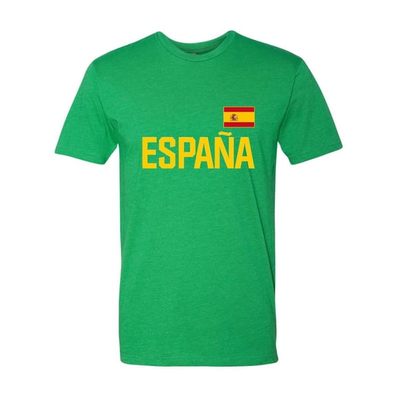 Go All Out Team Spain Espana Pride Deluxe Soft T-Shirt Mens/Women