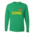 thumbnail image 1 of Go All Out Team Spain Espana Pride Long Sleeve T-Shirt Mens, 1 of 2