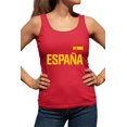 thumbnail image 1 of Go All Out Team Spain Espana Pride Sleeveless Tank Top T-Shirt Mens/Women/Flowy/Fitted, 1 of 1
