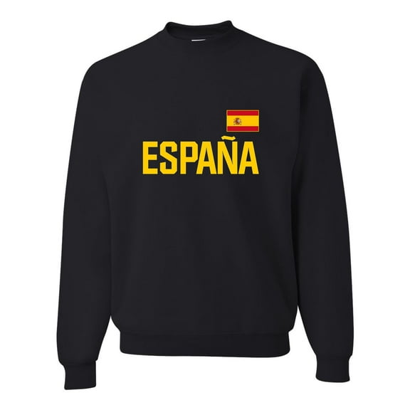Go All Out Team Spain Espana Pride Sweatshirt Crewneck Mens/Youth