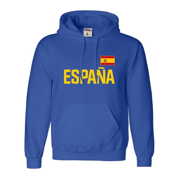 Go All Out Team Spain Espana Pride Sweatshirt Hoodie Mens/Women