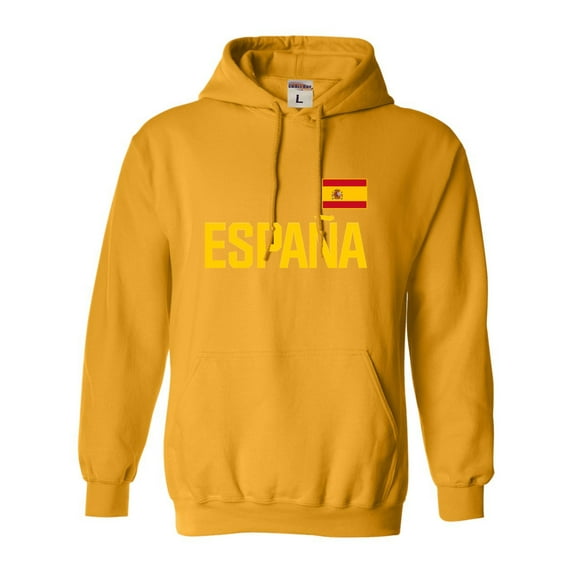 Go All Out Team Spain Espana Pride Sweatshirt Hoodie Mens/Women