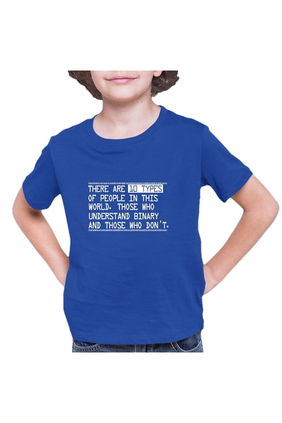 There Are 10 Types Of People In This World Binary Fun T-Shirt Mens/Women/Youth