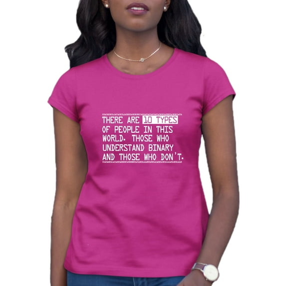 Go All Out There Are 10 Types Of People In This World Binary Fun T-Shirt Mens/Women/Youth