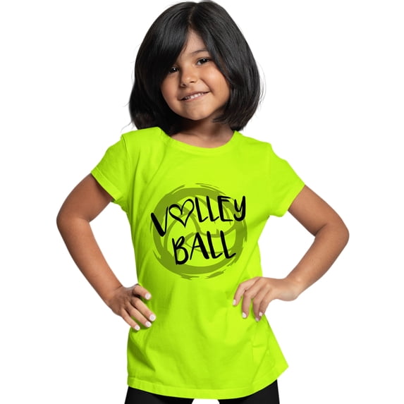 Go All Out Volleyball Distressed Ball T-Shirt Mens/Women/Youth