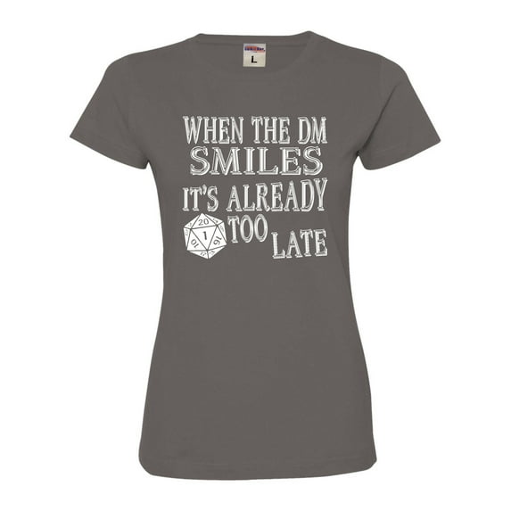 Go All Out When The DM Smiles It's Already Too Late Funny Deluxe Soft T-Shirt Mens/Women