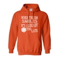 thumbnail image 1 of Go All Out When The DM Smiles It's Already Too Late Funny Sweatshirt Hoodie Mens/Youth, 1 of 2