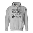 thumbnail image 1 of Go All Out When The DM Smiles It's Already Too Late Funny Sweatshirt Hoodie Mens/Youth, 1 of 2