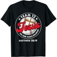 Go And Make Disciples Jesus And Baseball Matthew 8 19 Verse T Shirt go-and-make-disciples-jesus-and-baseball-matthew-8-19-verse-t-shirt