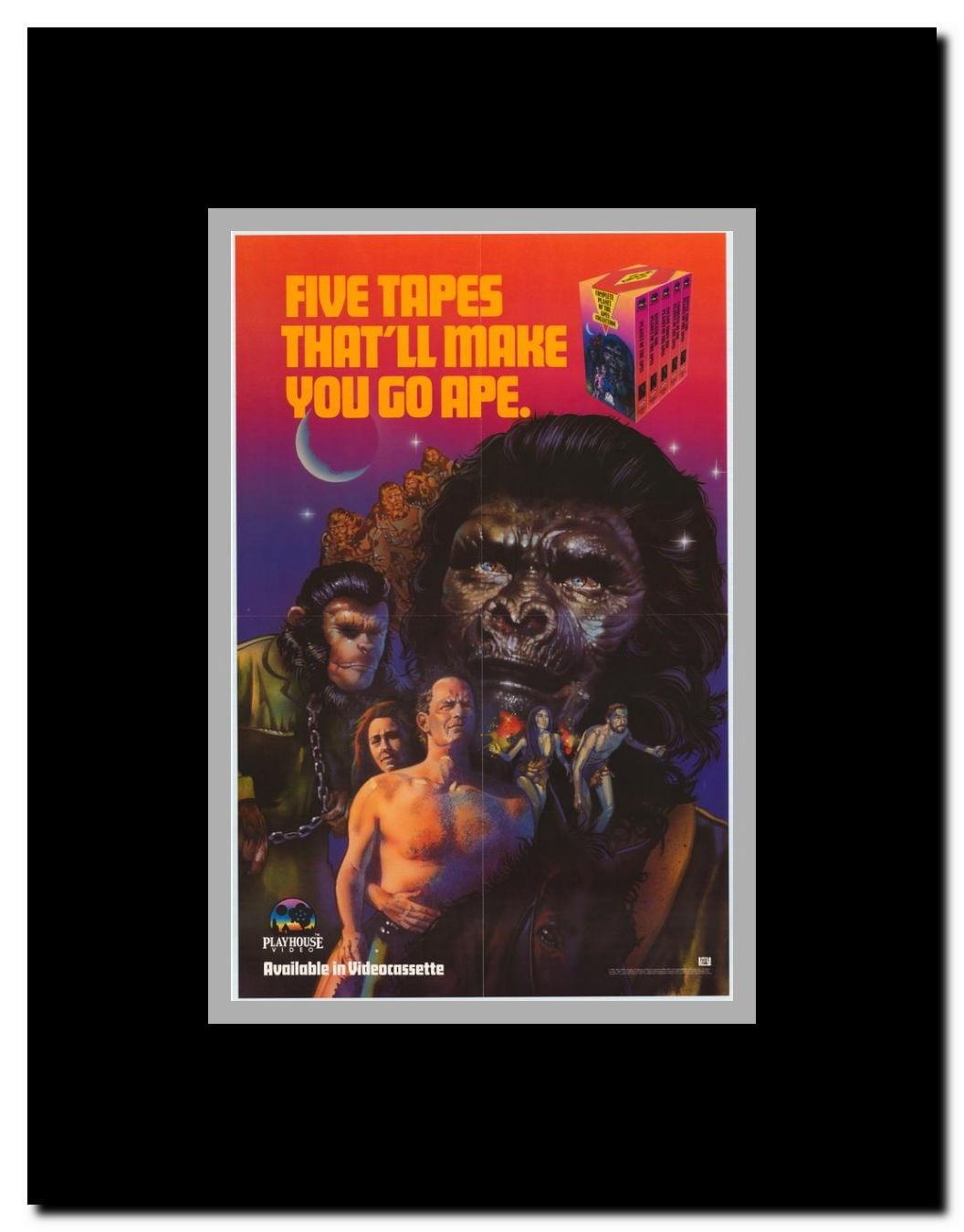 Go Ape (Planet of the Apes) Framed Movie Poster