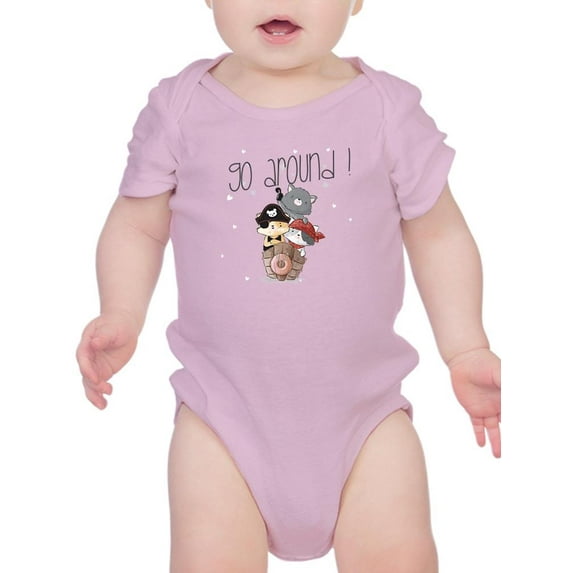 Go Around! Pirates Bodysuit Infant -Image by Shutterstock, 24 Months