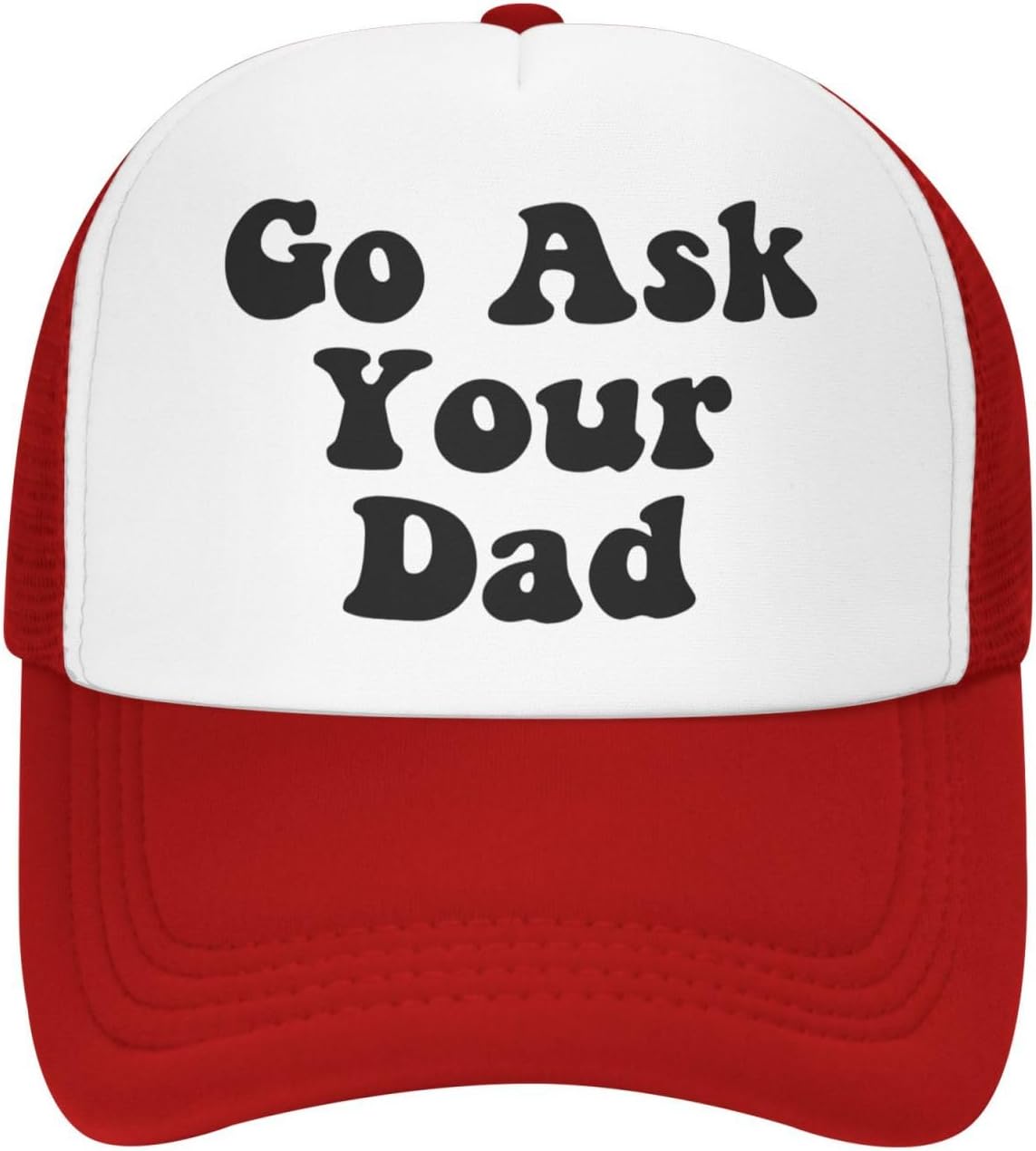 Go Ask Your Dad Mesh Hat Father Put it on my Put it on my Daddy Gifts
