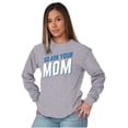 thumbnail image 1 of Go Ask Your Mom Funny Best Mother Women Plus Size Long Sleeve Graphic Tee Brisco Brands 3X, 1 of 5