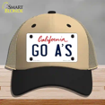 thumbnail image 1 of Go Athletics Novelty License Plate Hat Tag Mesh Khaki|Black, 1 of 1