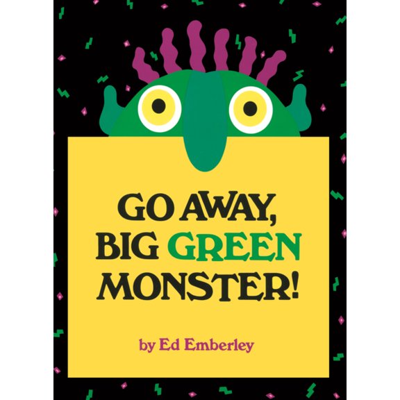 Go Away, Big Green Monster!, (Hardcover)