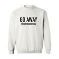 thumbnail image 1 of Go Away I'm Introverting Crewneck Sweatshirt, 1 of 3