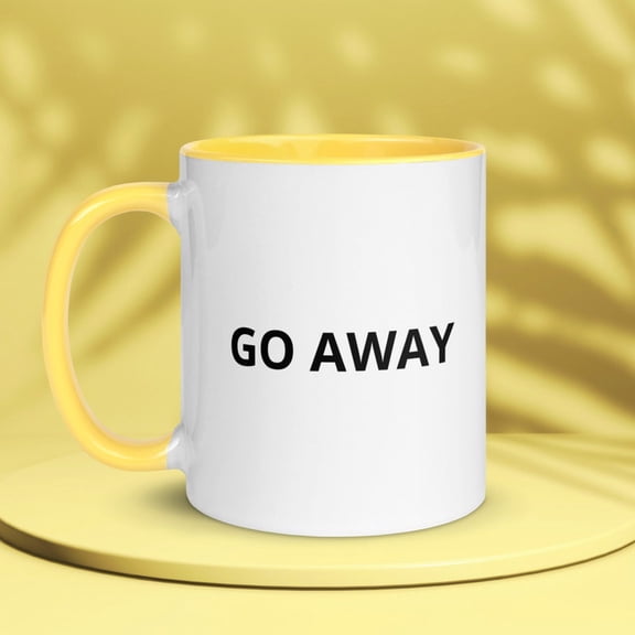Go Away Mug Sa1ssy Mug Gag Gift Funny Mug Funny Gif Offens Gift Silly Gif Funny Birthday Gif Diss Gift Insult Gift