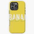 thumbnail image 1 of Go Bananas Funny Fruit Pun Graphic Phone Case for iPhone 16 15 14 13 12 11 Pro Max - Aesthetic Phone M97, 1 of 2
