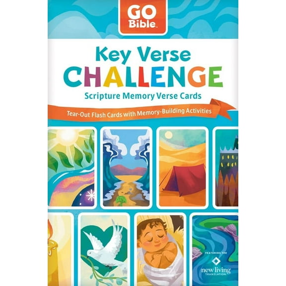 Go Bible Go Bible Key Verse Challenge: Scripture Memory Verse Cards, (Paperback)