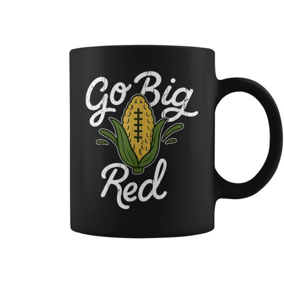 Go Big Red Corn Coffee Mugs