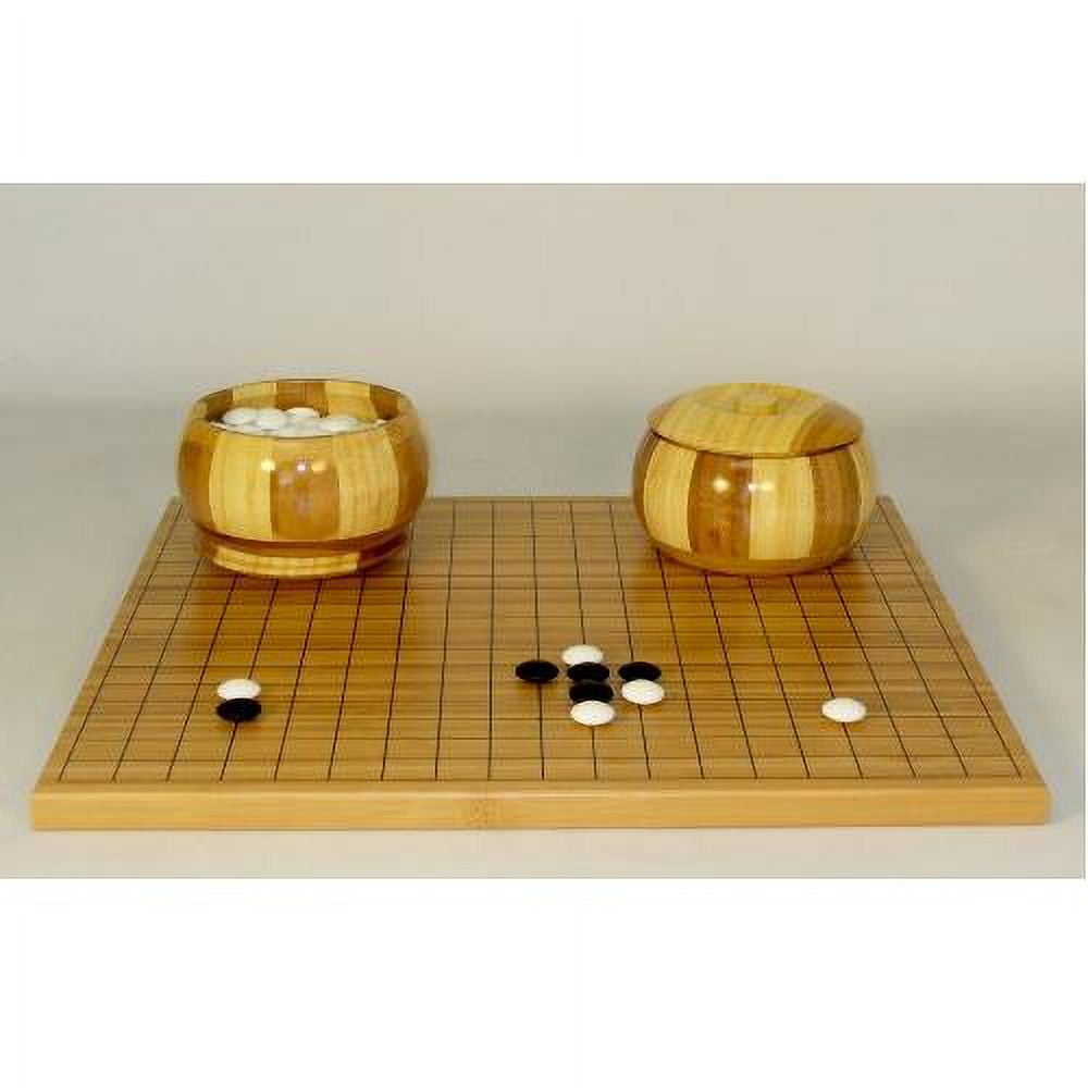 Go Board Game Set with 10mm Glass Stones and Storage - Walmart.com
