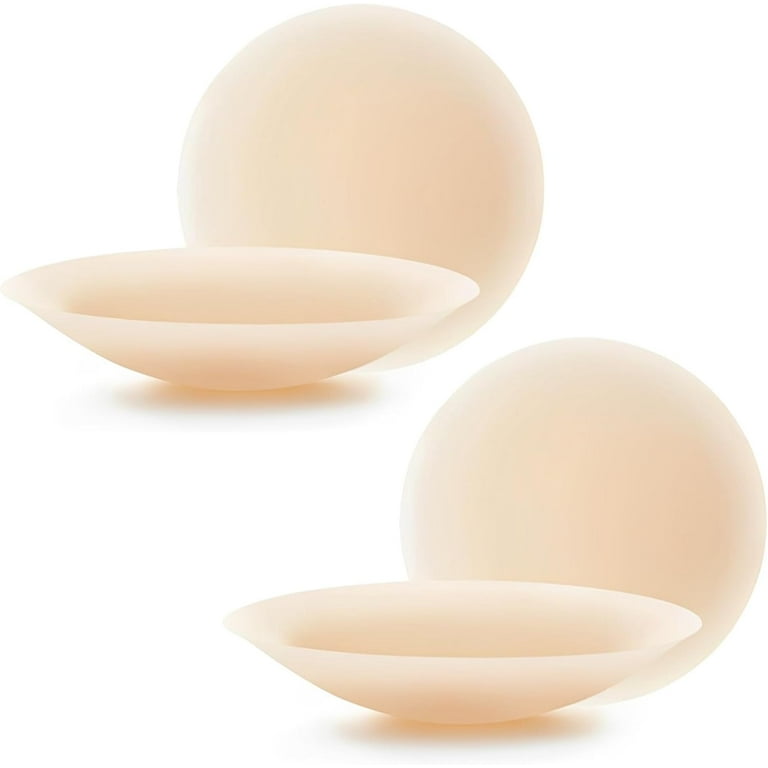 Go Braless Cakes Cover Body Grippy-not-sticky Seamless 2 Pairs Nipple  Covers Ultra-Thin Non-Adhesive Reusable Pasties - Walmart.com