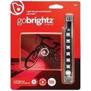 Brightz GoBrightz LED Bike Frame Light, 4 Light Modes, Underglow Effect, Red