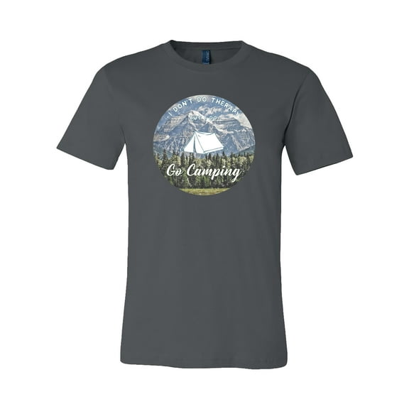Go Camping Adult Short Sleeve Jersey T-Shirt-Asphalt-5XL