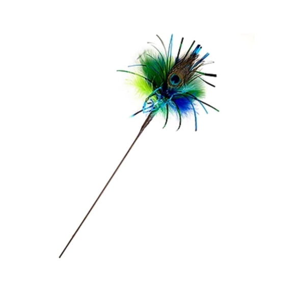Go Cat 18" Peacock Sparkler Cat Toy