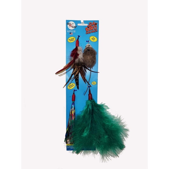 Go Cat Da Bird Fun Pack Replacement Cat Toy Small
