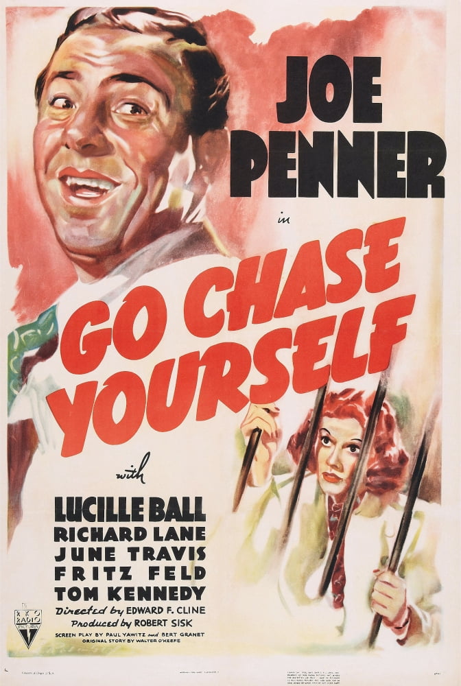 Go Chase Yourself U Canvas Art - (24 x 36)