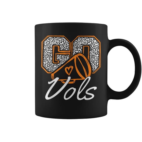 Go Chear Tennessee Orange Plaid Tn Lovers Coffee Mugs