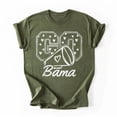 thumbnail image 1 of Go Cheer Alabama State Vintage Sports Lover Unisex T-Shirt, Multicolors, Size S-5XL, 1 of 5