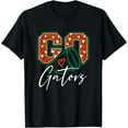 thumbnail image 1 of Go Cheer Gators Design Gift Softstyle Unisex T-Shirt,Black Color,Size YXL, 1 of 5