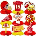 Go Chiefs Centerpieces Football Table Decorations Super
