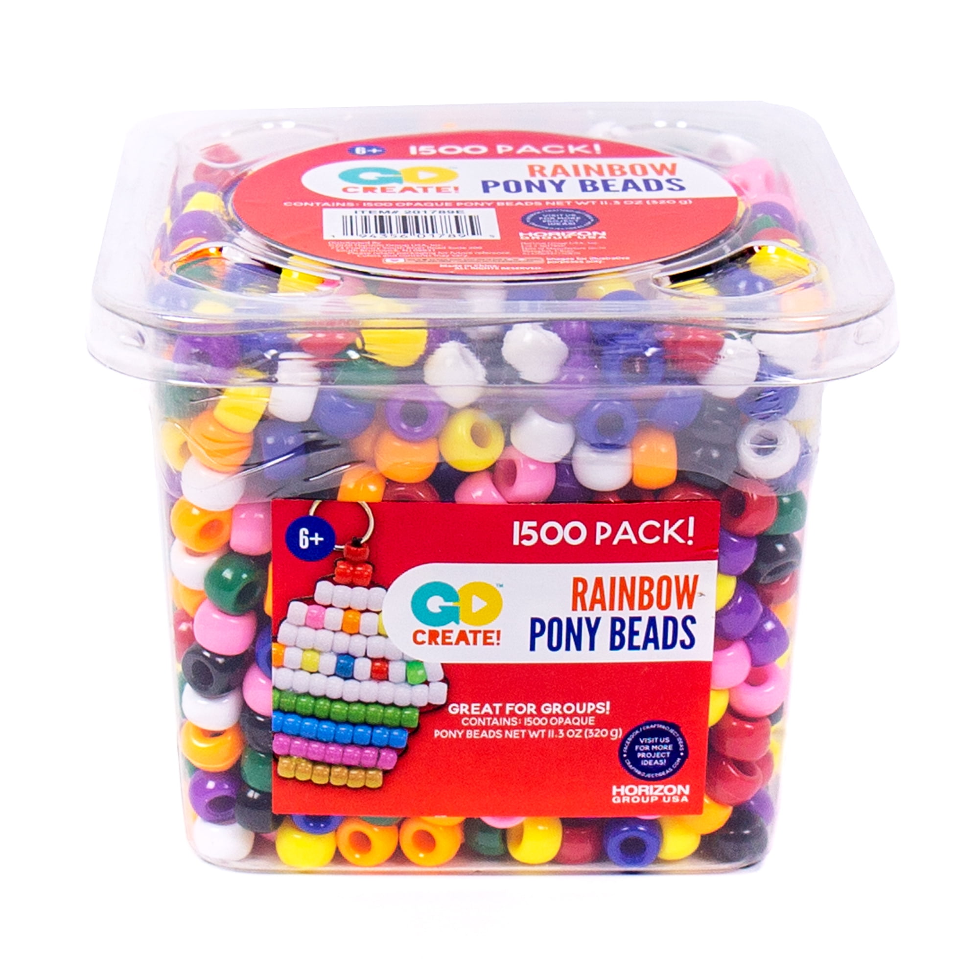 Rainbow Pony Beads Bumper Pack
