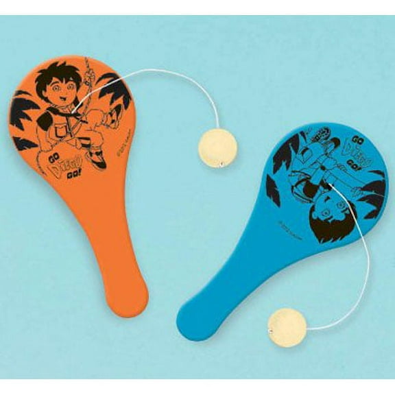Go Diego Go! 'Biggest Rescue' Mini Paddle Balls (12ct)