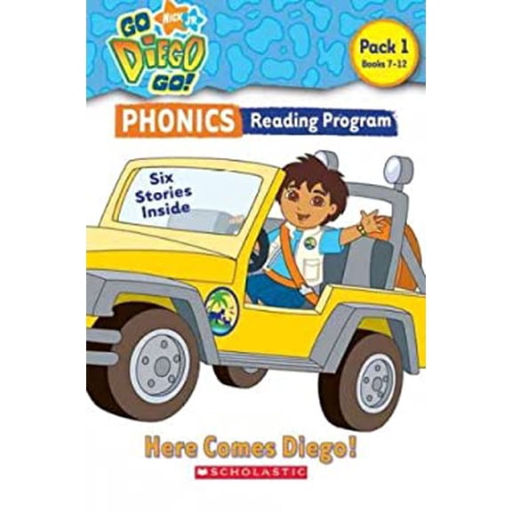 Pre-Owned Go, Diego, Go! Phonics Reading Program: Here Comes Diego!: Books 7-12 (Paperback) 0439913101 9780439913102