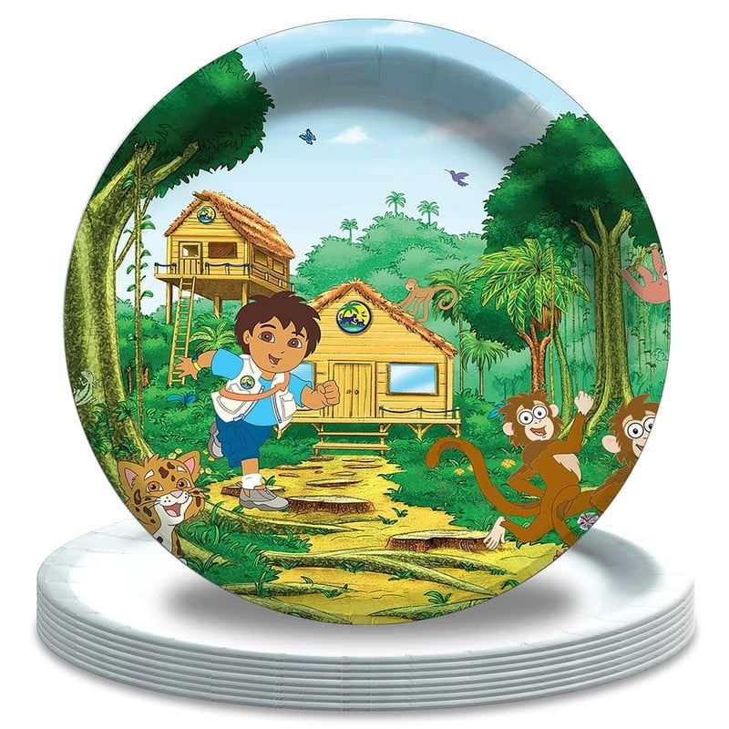 12 Bustine Regalo Go Diego Go Per Bomboniere E Feste Compleanno | Sacchetti Bottino NUOVI