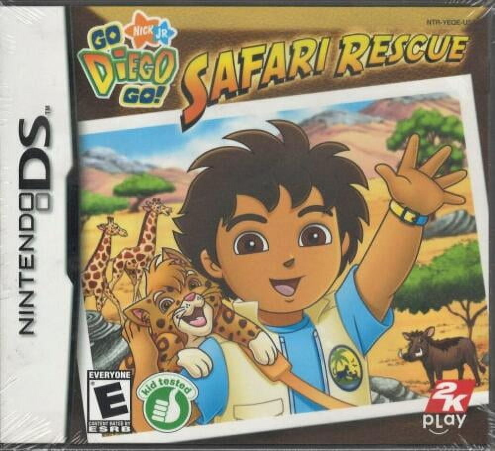 Go Diego Go Safari Rescue NDS (Brand New Factory Sealed US Version