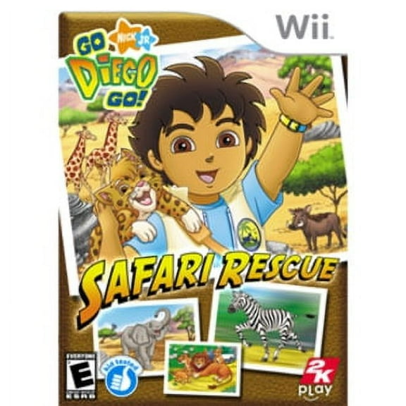 Pre-Owned Go Diego Go!: Safari Rescue - Nintendo Wii