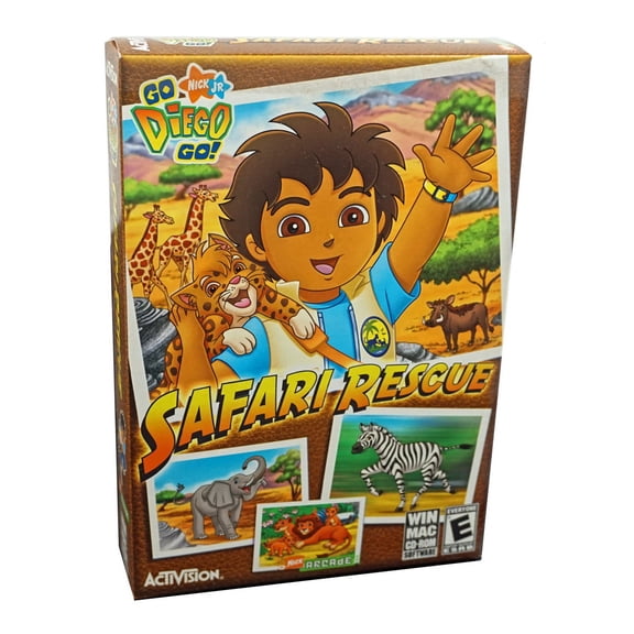 Go Diego Go Safari Rescue PC Game - Help Diego Save the Serengeti on a magical mission in Africa