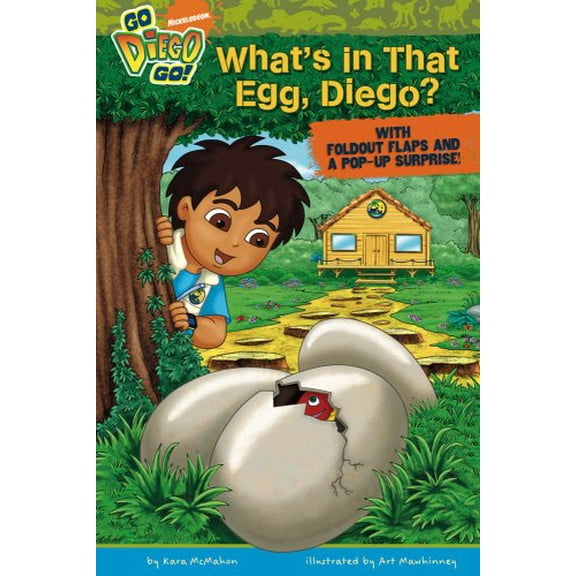 Pre-Owned What's in That Egg, Diego? (Go, Diego, Go!) (Paperback) 1416968776 9781416968771