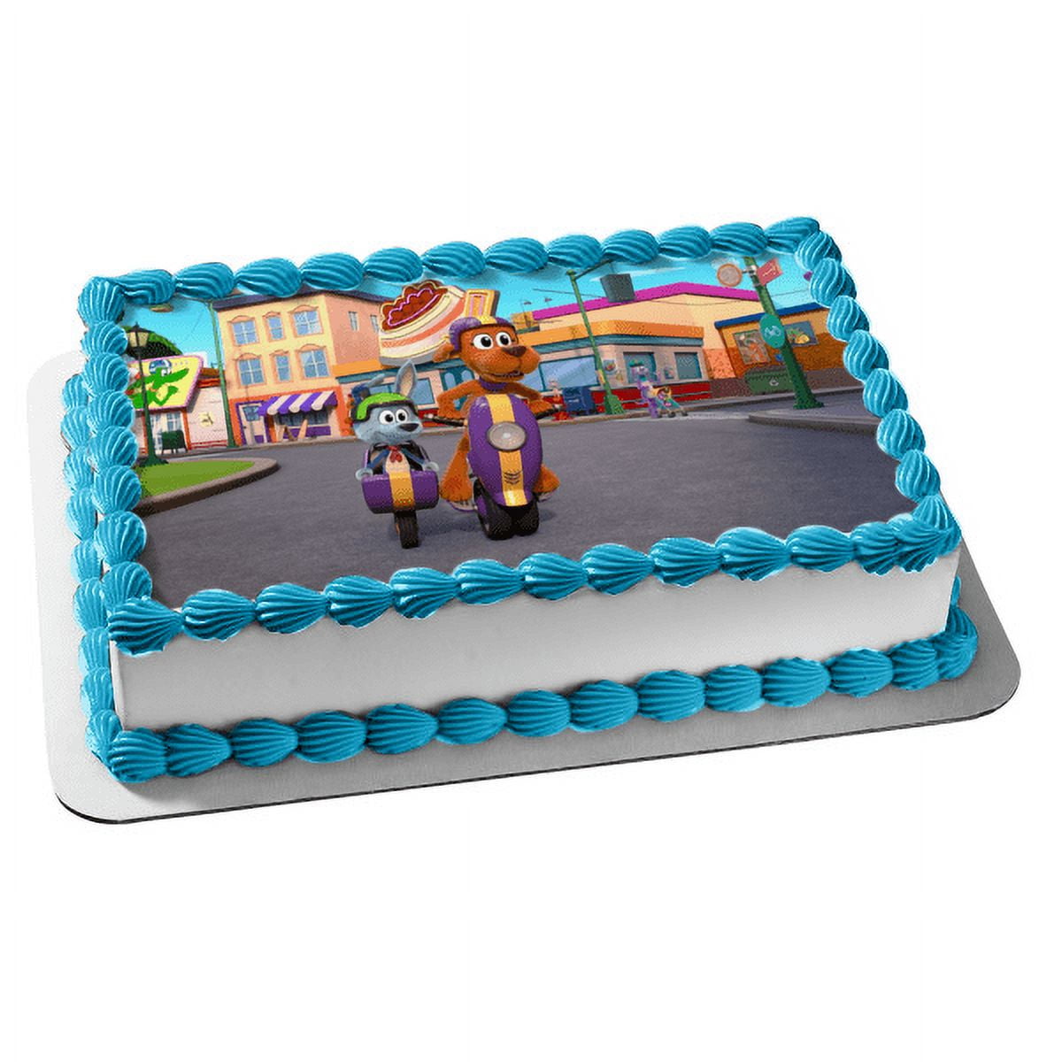 Puppy dog pals cake topper walmart hotsell
