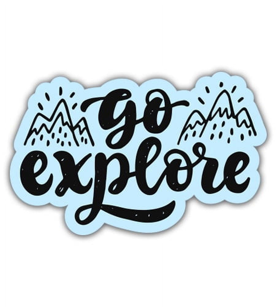 Go Explore Sticker Go Explore Mountains - 8