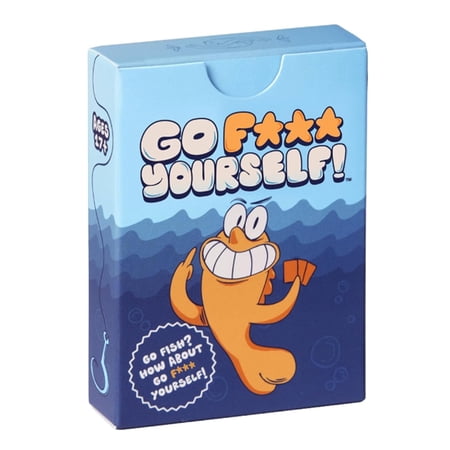 Go F Yourself! – The Grown Up Go Fish Card Game You've Always Wanted | Hilarious Party Game for Grown Ups, 2+ Players | 52 Cards, 13 Unique Pairs Edition