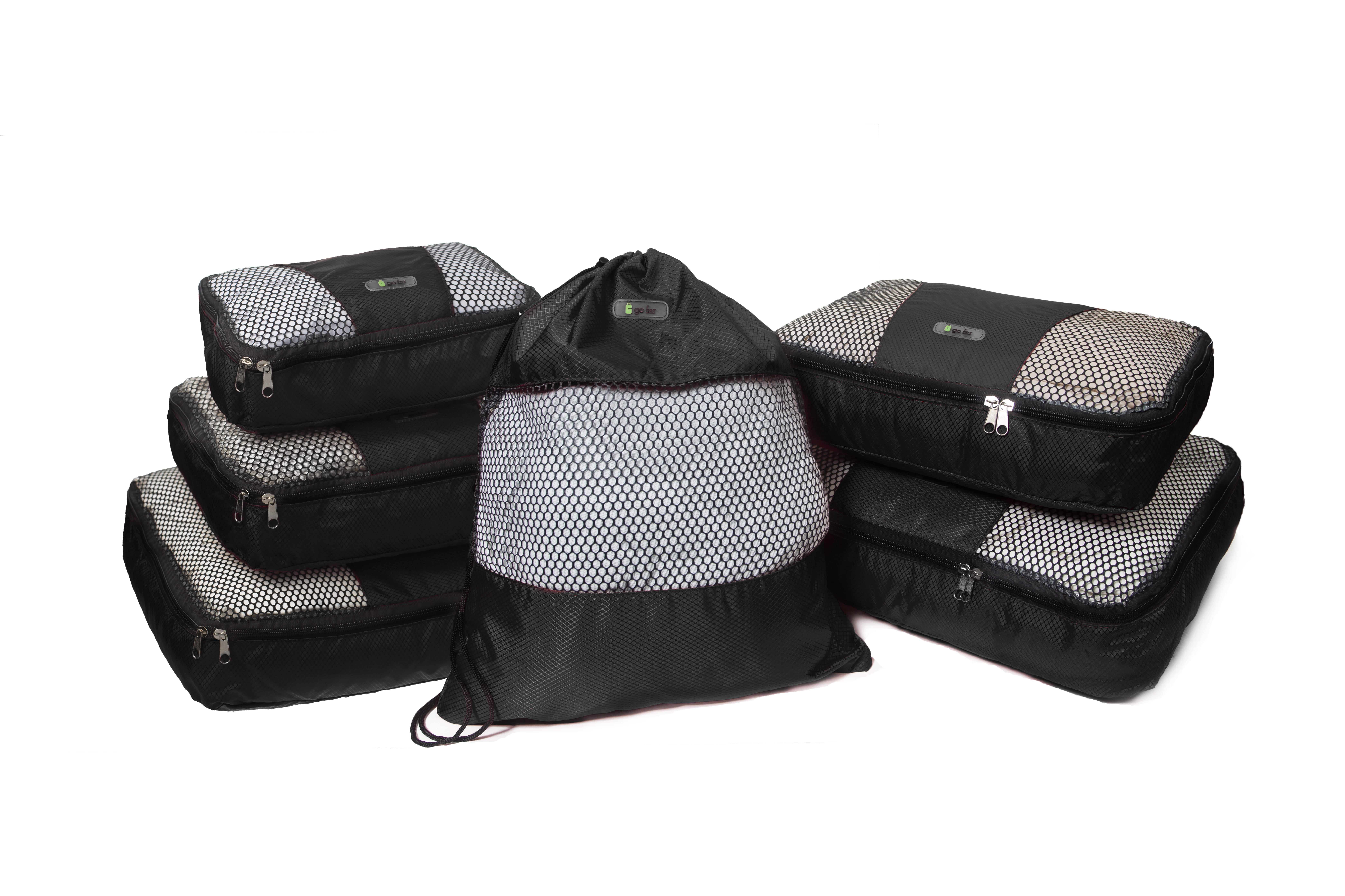 Go Far 6pc Packing Cube Set