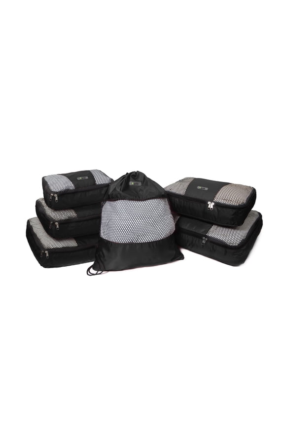 Go Far 6pc Packing Cube Set