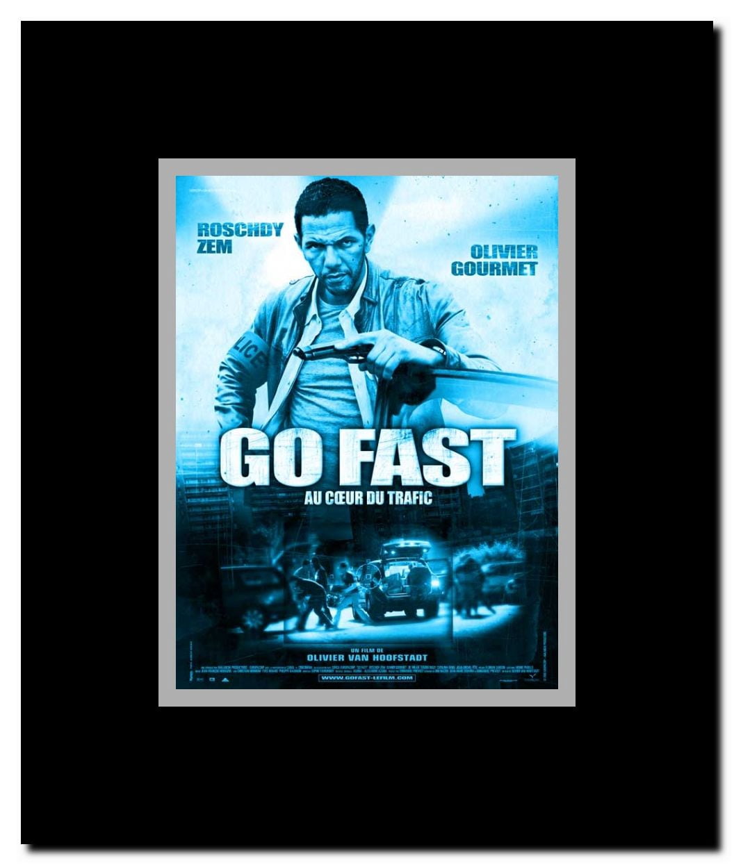Go Fast Framed Movie Poster