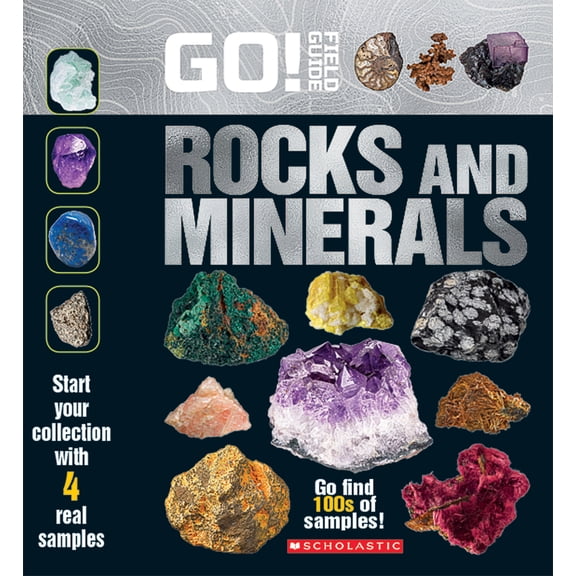 Pre-Owned Go! Field Guide: Rocks and Minerals [With Stones] (Hardcover) 1338232118 9781338232110